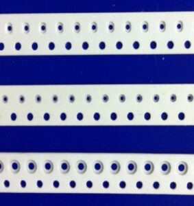 pre-punched paper carrier tape with round centr cavity